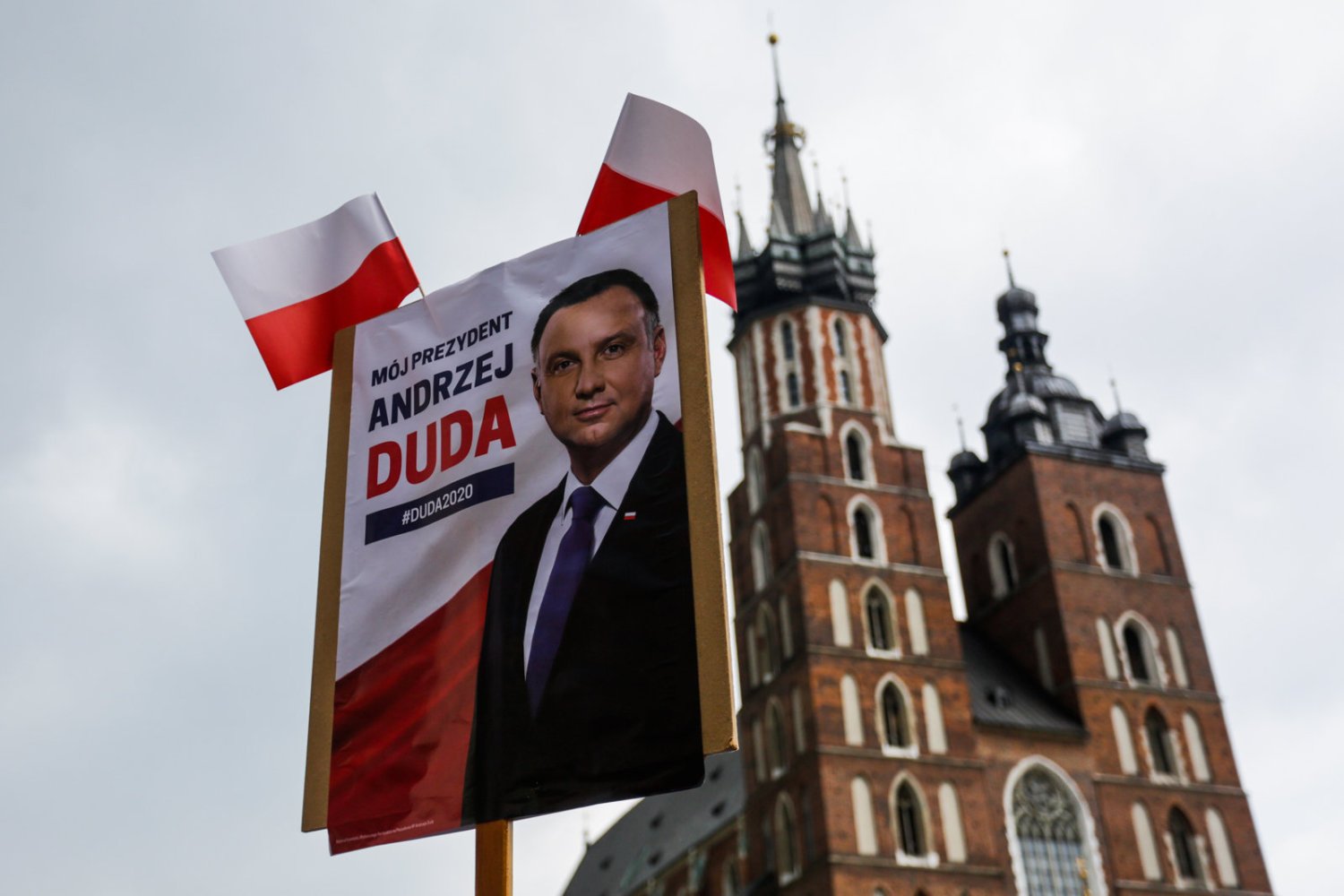 Duda przegrał I turę wyborów w rodzinnym Krakowie.