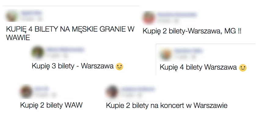 Posty pochodzą z Warszawskiego eventu, ale na innych jest identycznie