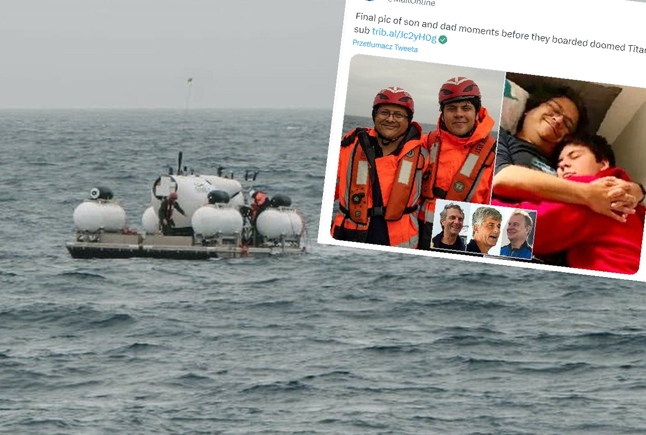 Ostatnie chwile załogi Titana. Wyciekły chwytające za serce zdjęcia.