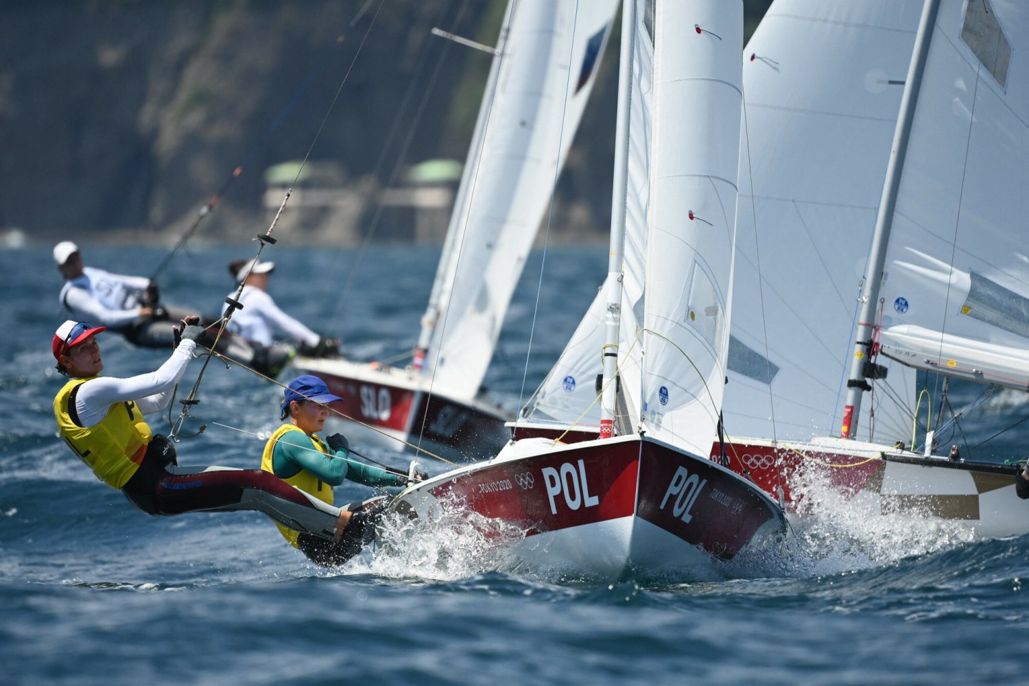 Agnieszka Skrzypulec i Jolanta Ogar są liderkami zmagań w klasie 470er