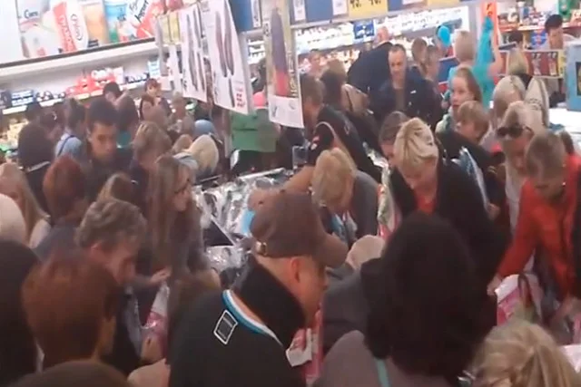 Trekkingowa oferta Lidla cieszyła się w Gdańsku dużym zainteresowaniem