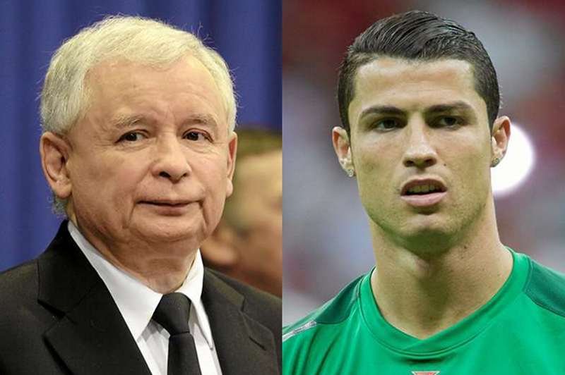 Cristiano Ronaldo i prezes PiS Jarosław Kaczyński znaleźli się w raporcie "Przekleństwa w internecie"