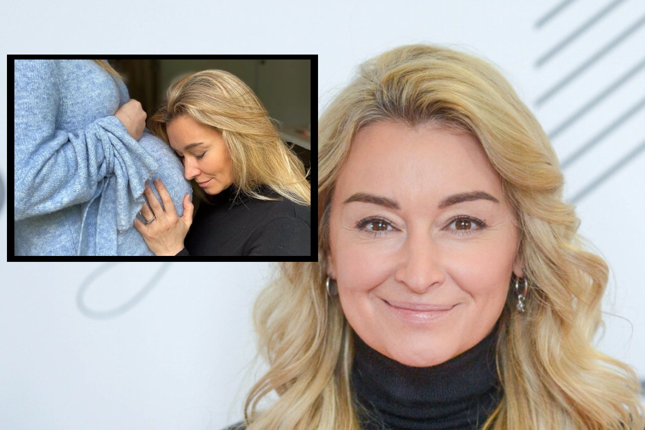 Wojciechowska pokazała zdjęcie, gdzie tuli ciążowy brzuszek. "Cudowna nowina"