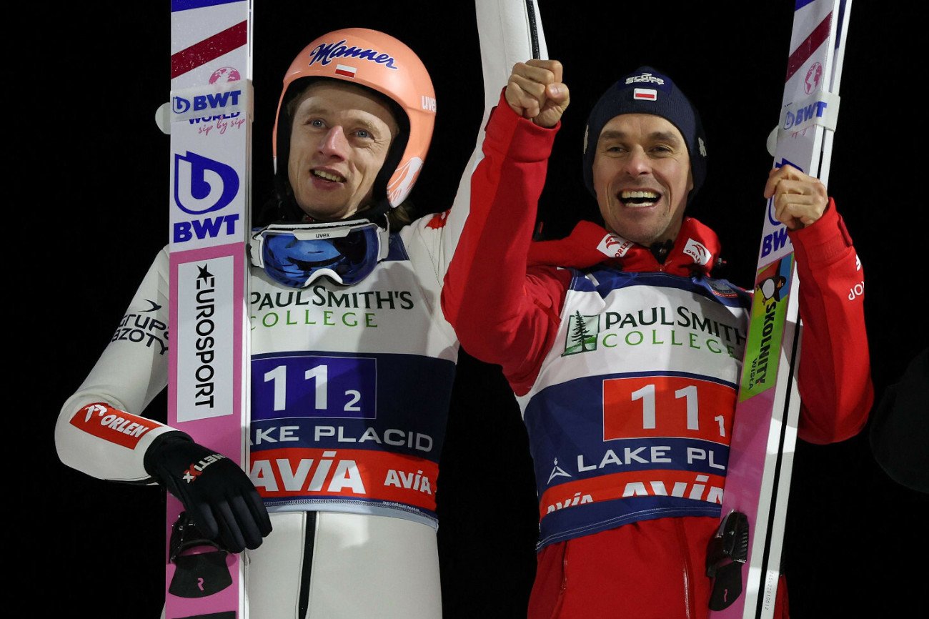 Dawid Kubacki i Piotr Żyła