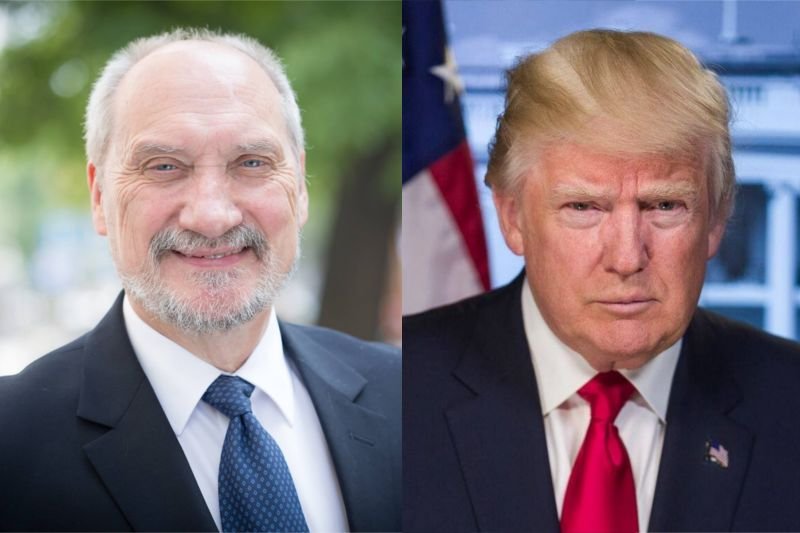 Według szefa MON Antoniego Macierewicza niechęć mediów do Donalda Trumpa przypomina niechęć do rządu PiS.