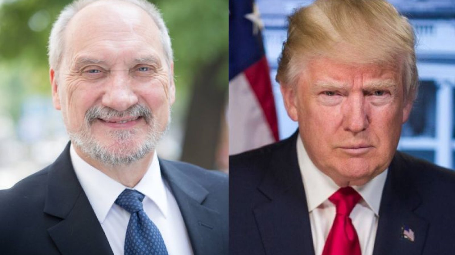 Według szefa MON Antoniego Macierewicza niechęć mediów do Donalda Trumpa przypomina niechęć do rządu PiS.