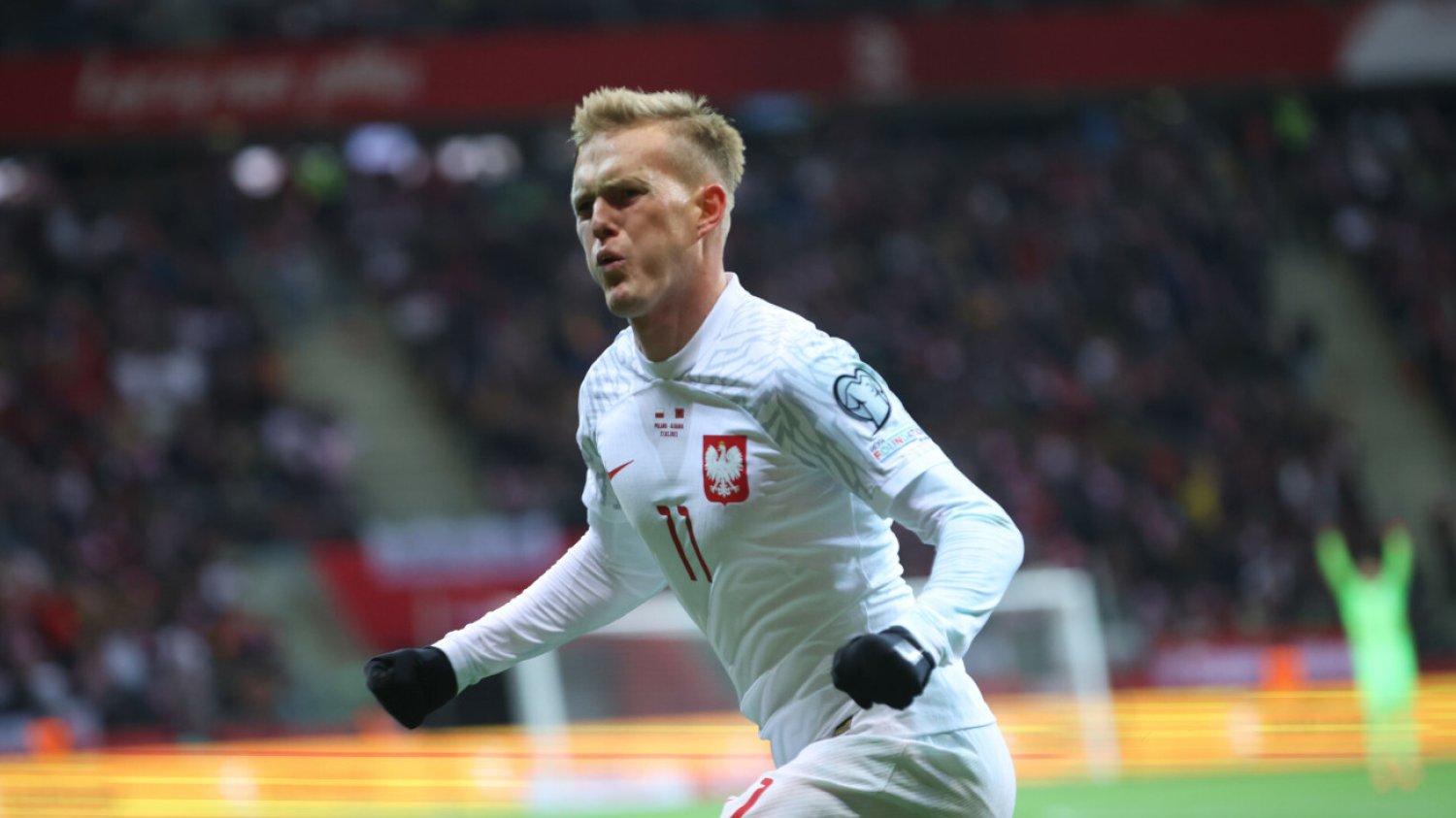 Karol Świderski zdobył gola, który okazał się mieć dla Polaków wartość trzech punktów w starciu z Albanią.