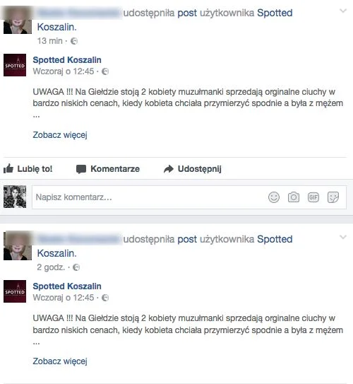 Niektórzy dla pewności apel udostępniają po 2 razy