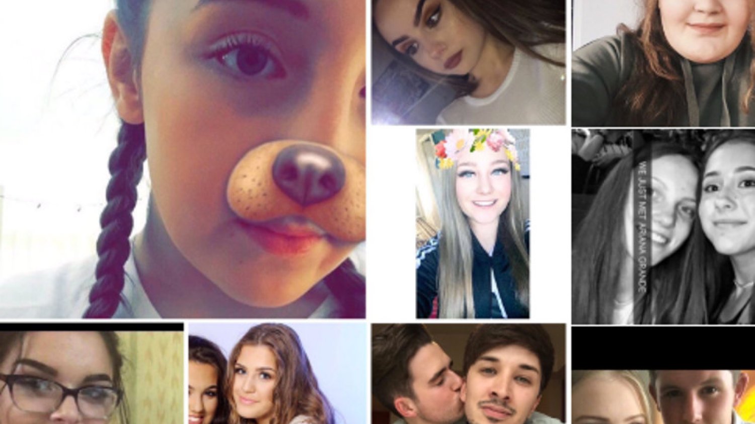 "Manchester Missing". Na tym specjalnym profilu na Twitterze twarze samych młodych ludzi