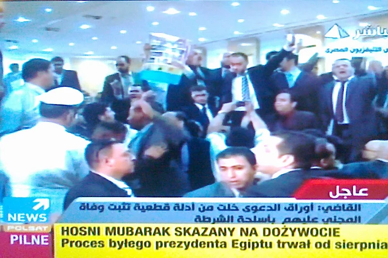 Sala sądowa po ogłoszeniu wyroku