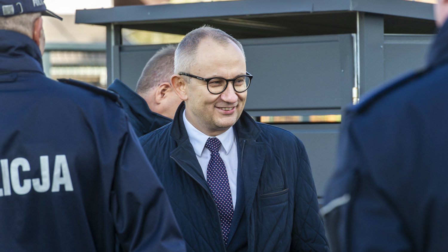 Wiceszef MSWiA Błażej Poboży.