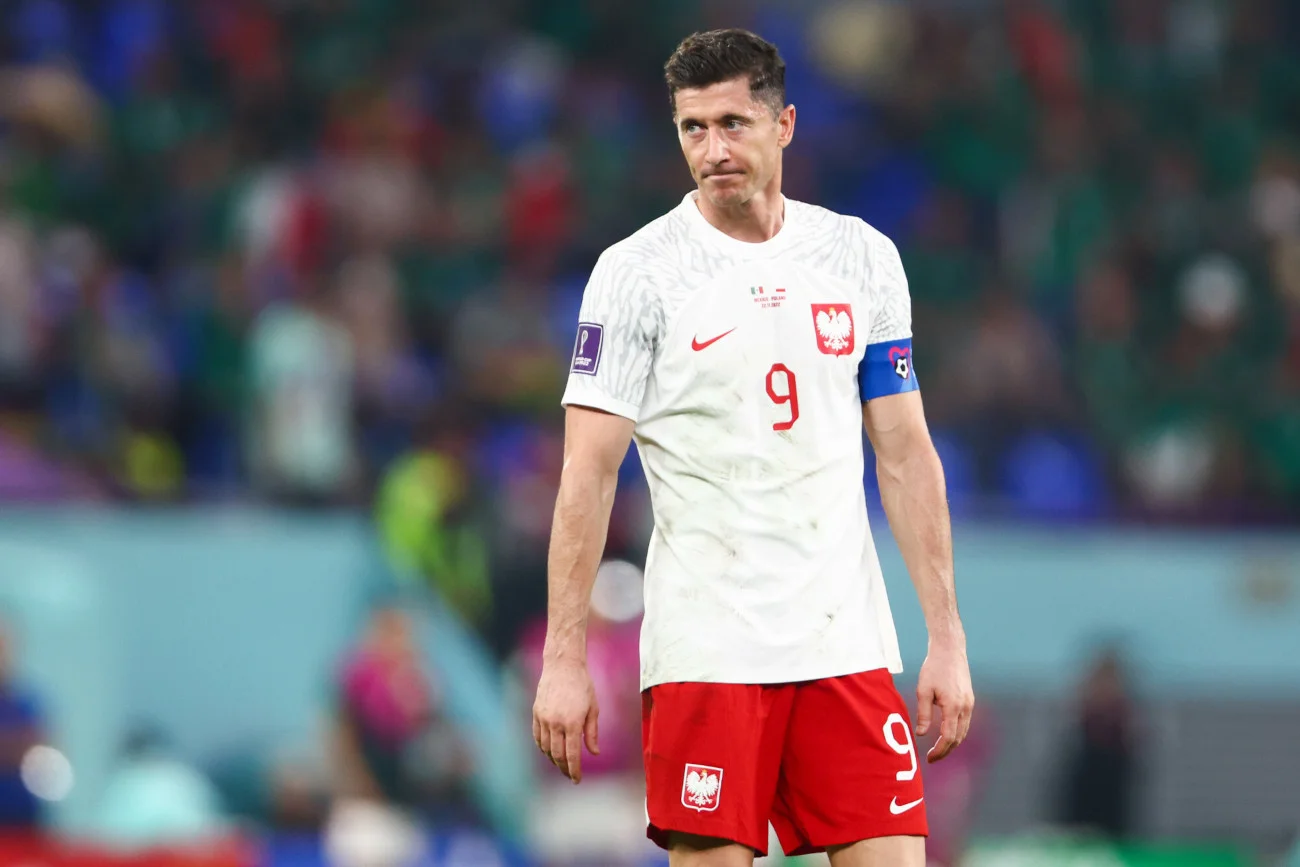Robert Lewandowski nadal czeka na swojego pierwszego gola w reprezentacji Polski na mistrzostwach świata.