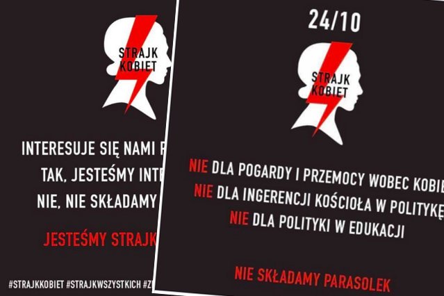 Czarny protest trwa.