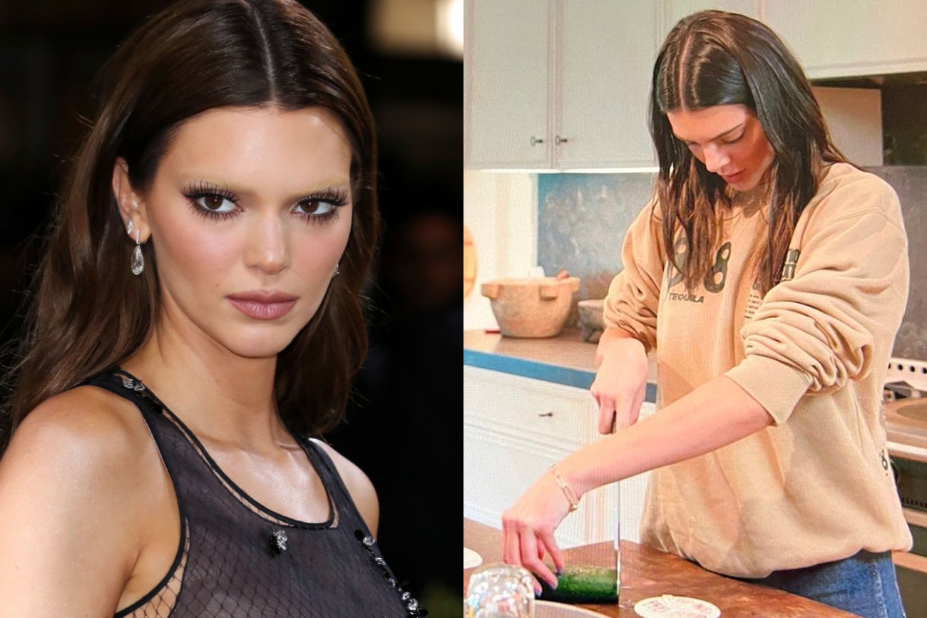 Kendall Jenner została wyśmiana przez internautów. Wszystko przez sposób, w jaki pokroiła ogórka.