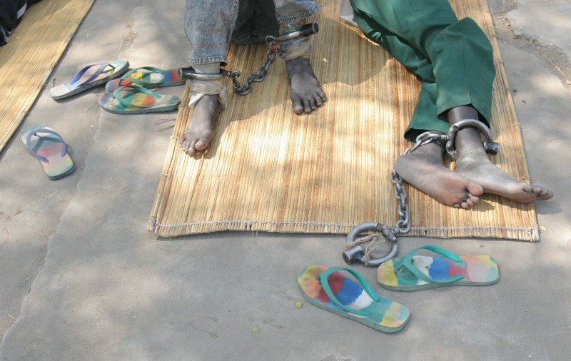 Więźniowie w Sudanie Południowym