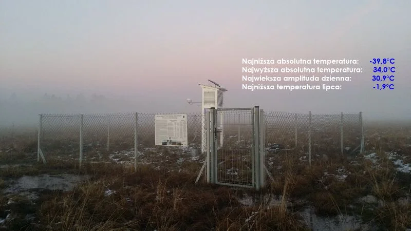 Rekordowe wyniki zmierzone w stacji meteorologicznej Arnolda Jakubczyka.