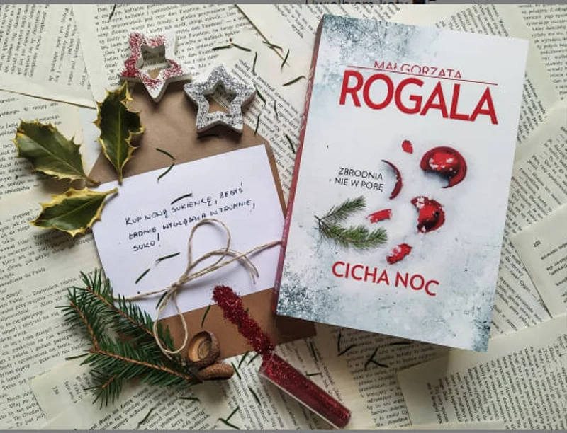 List o takiej właśnie treści otrzymuje Agata Górska, główna bohaterka książki "Cicha noc"