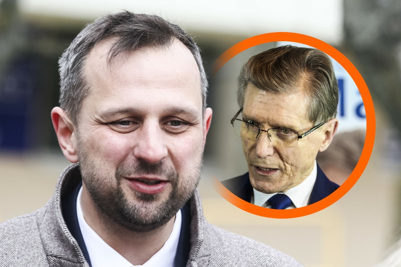 Robert Szewczyk i Czesław Małkowski z Olsztyna.