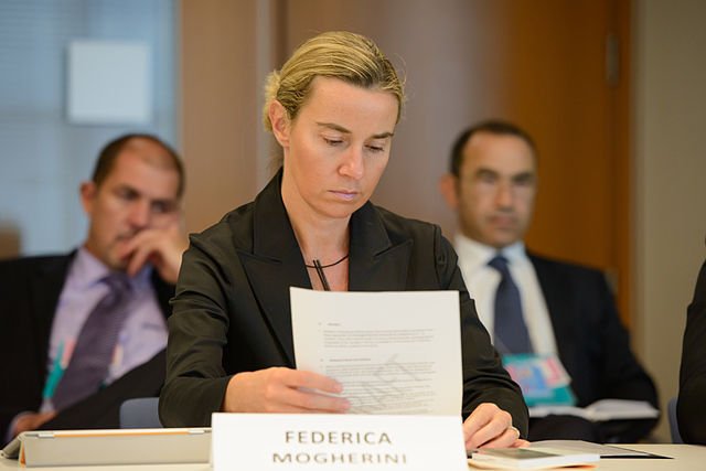 Federica Mogherini - szefowa unijnej dyplomacji.