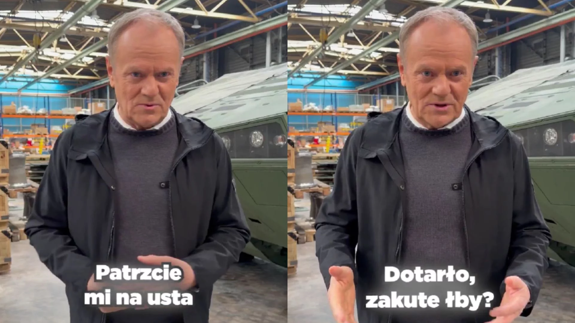 Tusk zakończył wideo słowami "dotarło, zakute łby?". W komentarzach aż huczy