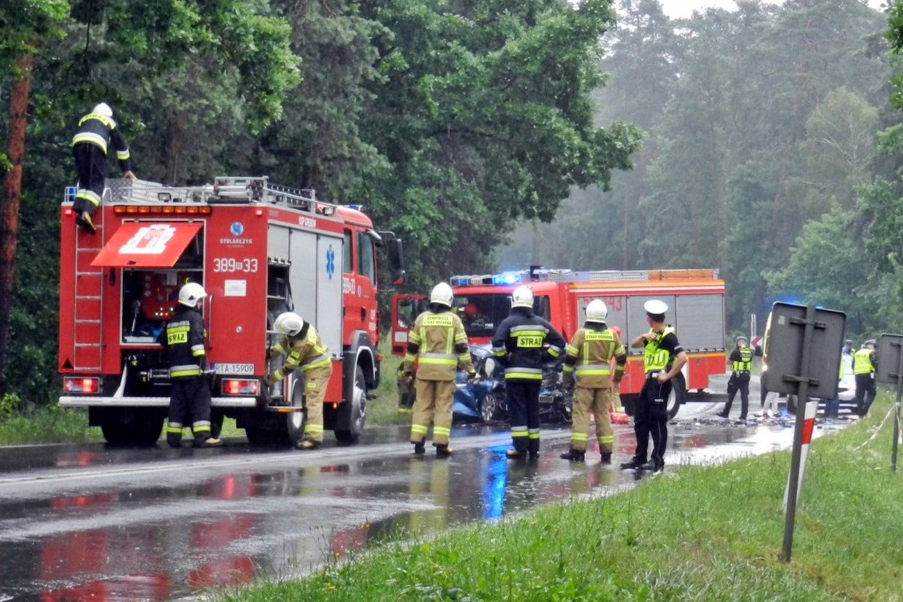 Ratownik medyczny opowiedział o kulisach akcji po wypadku, który miał miejsce pod Stalową Wolą.