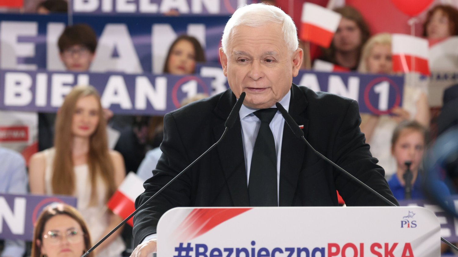 Jarosław Kaczyński na Mazowszu.