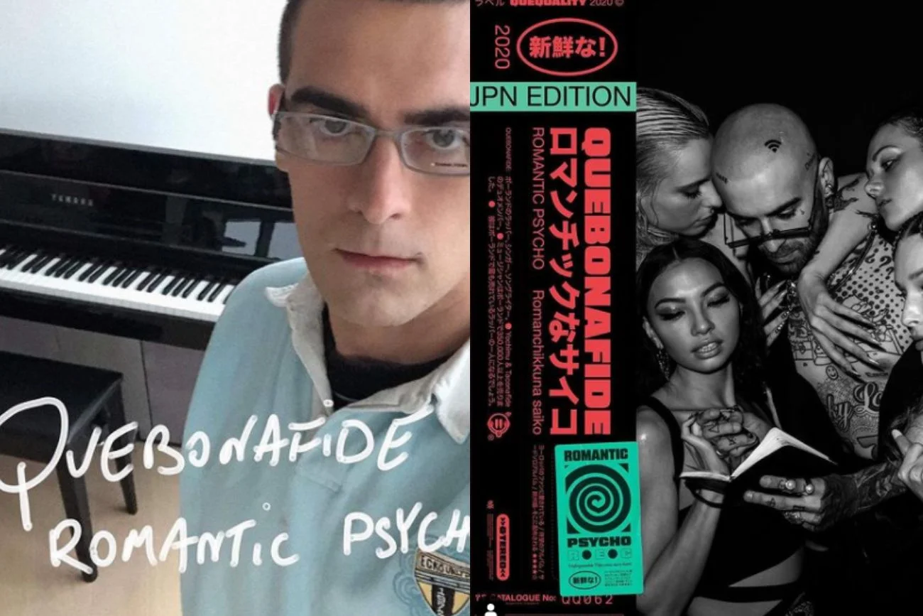 Zestawienie okładek płyty "Romantic Psycho".