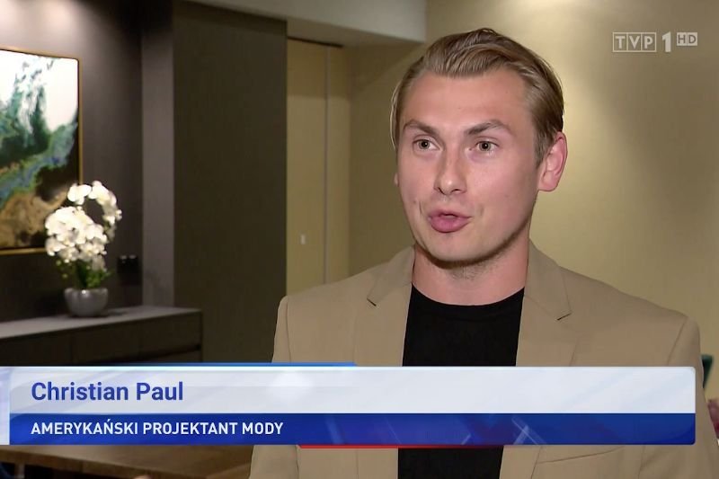 Według "Wiadomości" ten mężczyzna to Christian Paul, amerykański projektant mody.