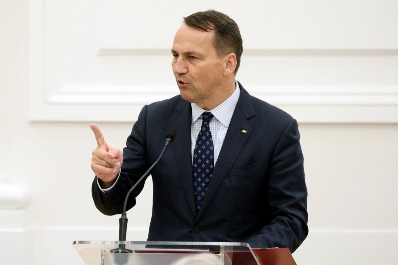 Radosław Sikorski o pochówku ofiar Rzezi Wołyńskiej.