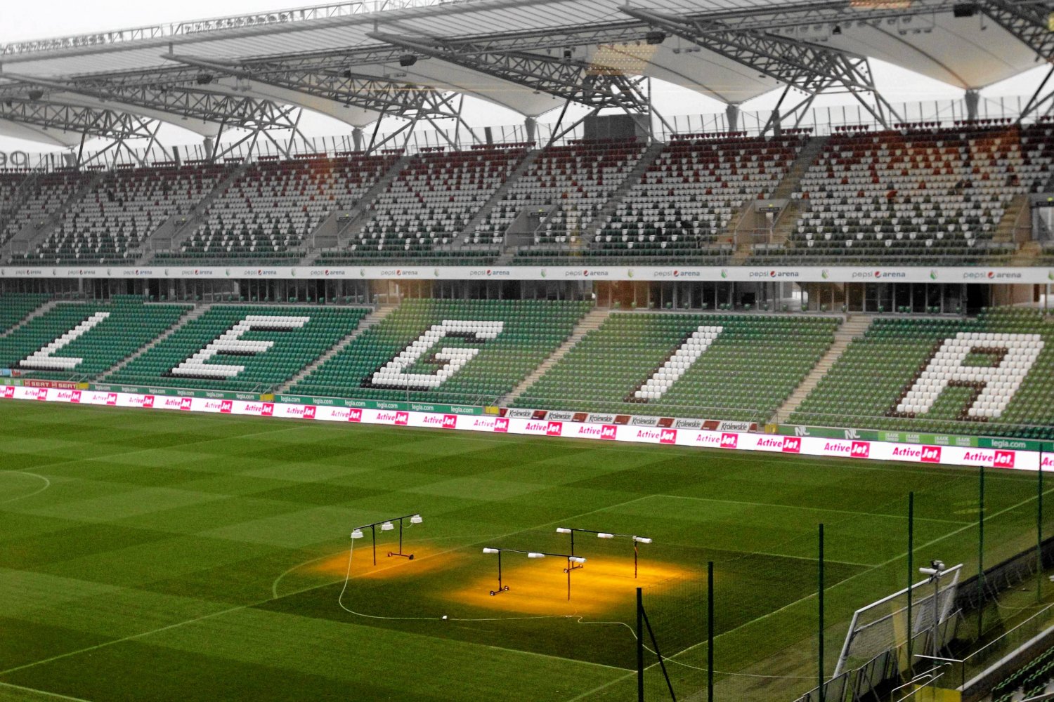 Stadion Legii Warszawa przy ul. Łazienkowskiej 3.