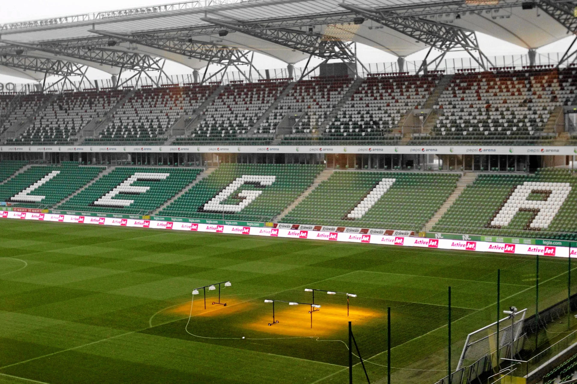 Stadion Legii Warszawa przy ul. Łazienkowskiej 3.