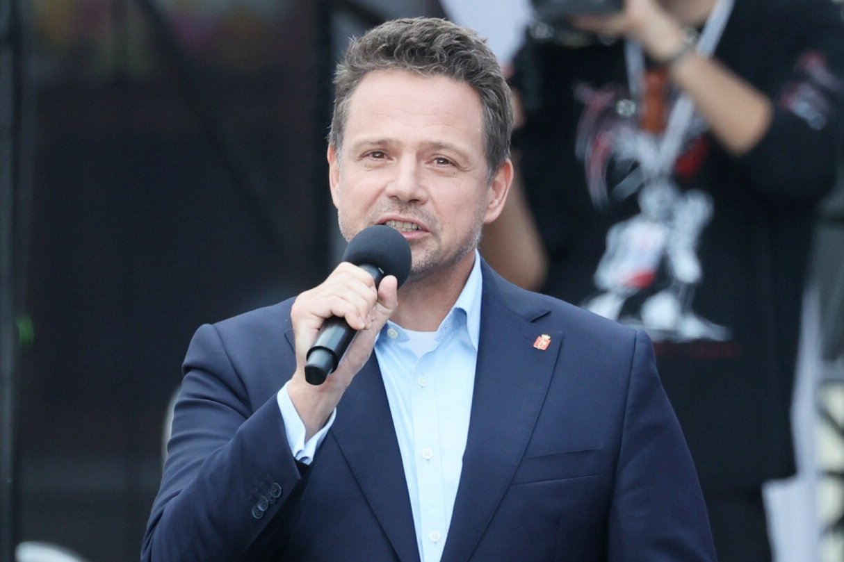 Trzaskowski na wiecu Tuska wysłał jasny sygnał. Chodzi o prezydenturę.