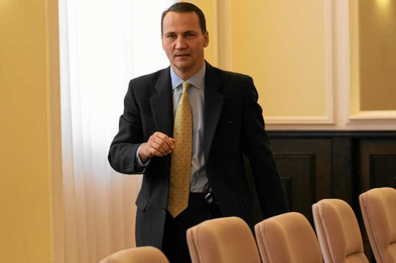 Minister spraw zagranicznych Radosław Sikorski