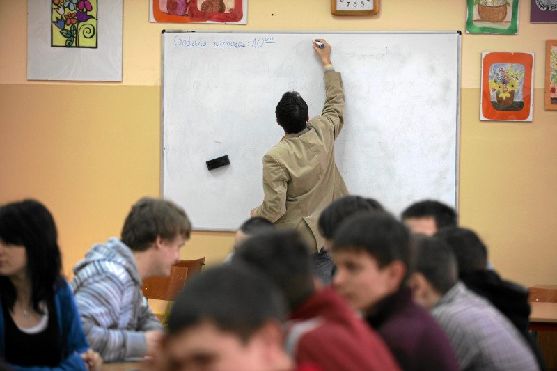 Nauczyciele również borykają się ze skutkami reformy edukacji.