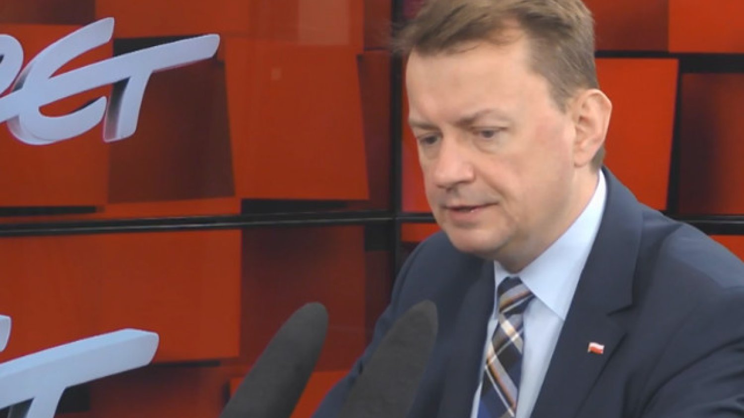 Błaszczak był gościem Radia Zet.