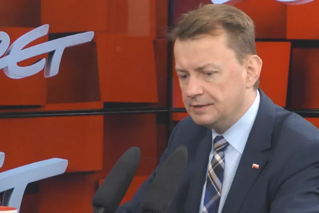 Błaszczak był gościem Radia Zet.