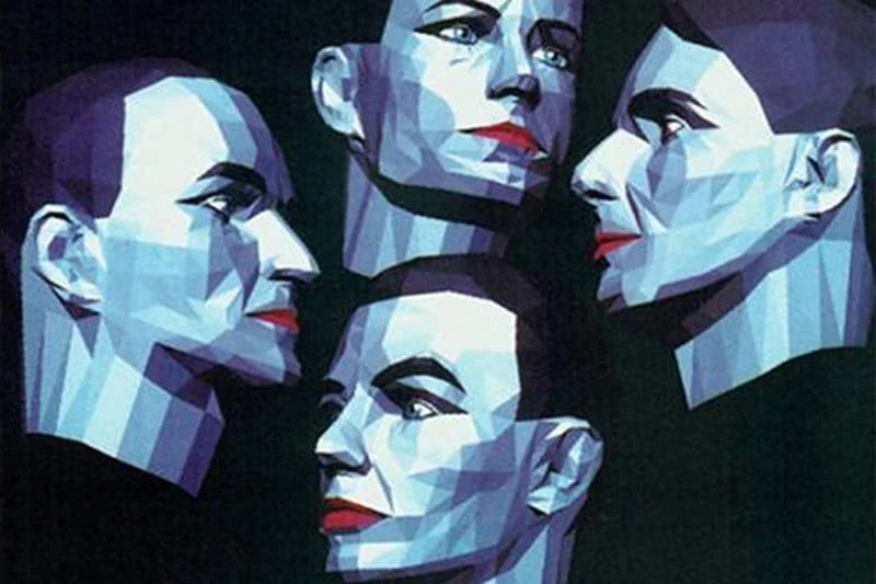 Fragment okładki płyty Kraftwerk - "Electric cafe"