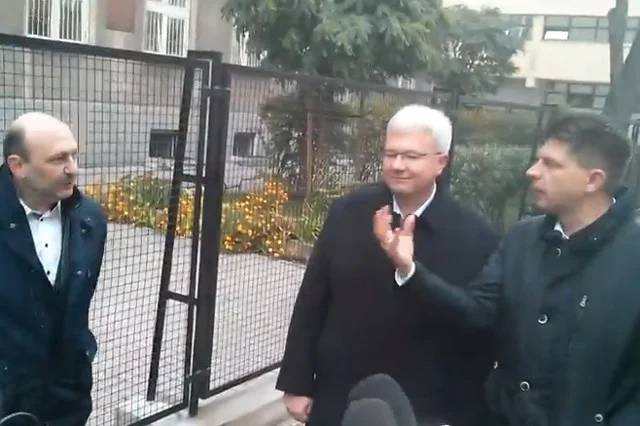 Działacze Partii KORWiN zakłócili konferencję Ryszarda Petru