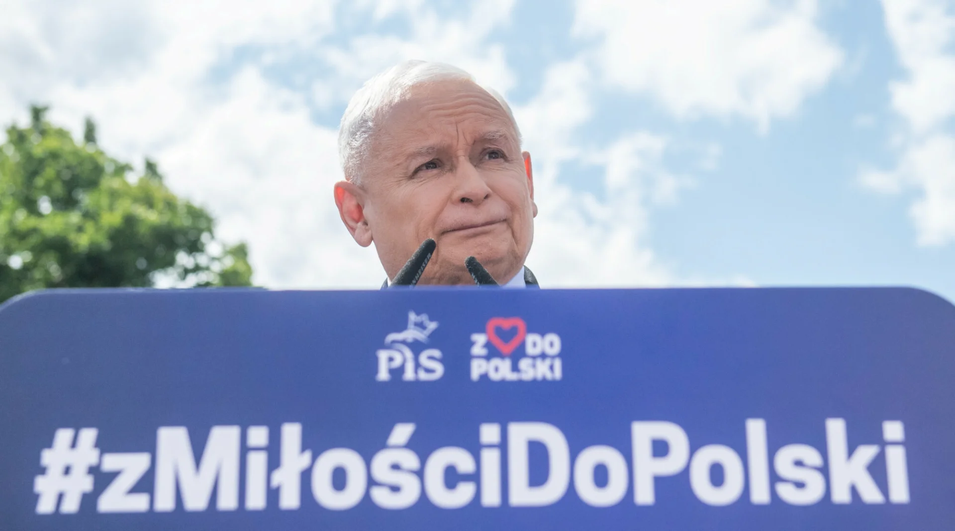 Jarosławowi Kaczyńskiemu nie spodobają się słowa Manfreda Webera.