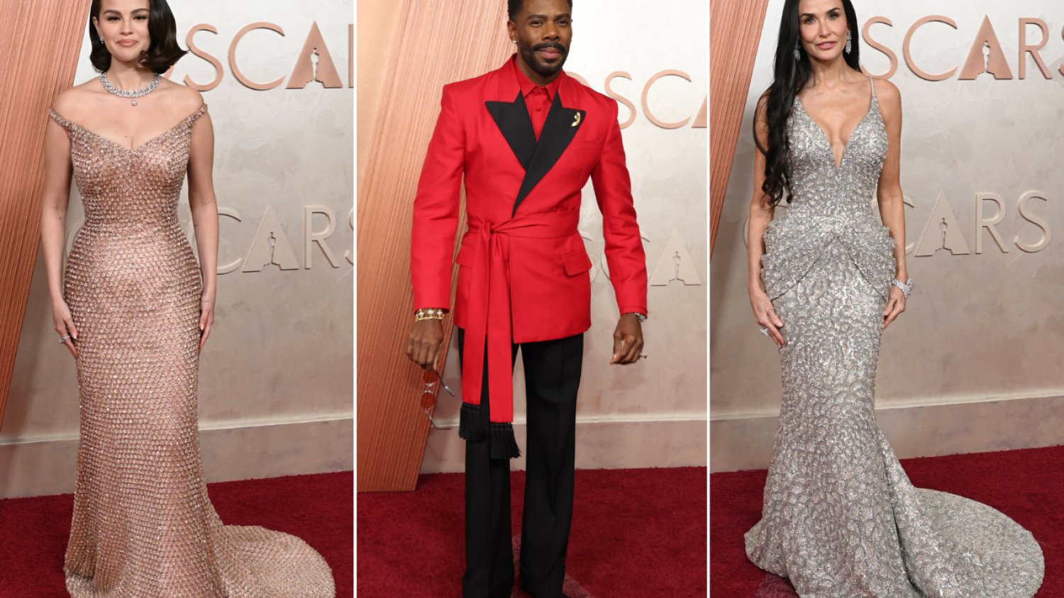 Oscary 2025: najlepiej ubrani (Selena Gomez, Colman Domingo, Demi Moore)