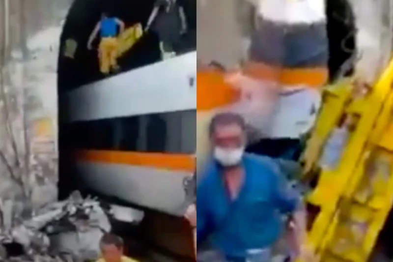 Katastrofa kolejowa w Tajwanie. Co najmniej 36 osób zmarło.