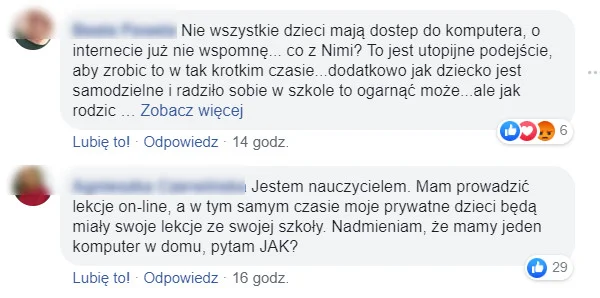 Opinie internautów.
