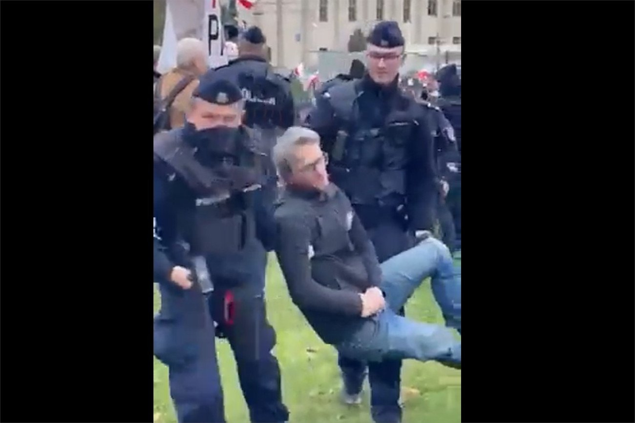 Obywatele RP: "Pacyfikacja pokojowego demonstracji"