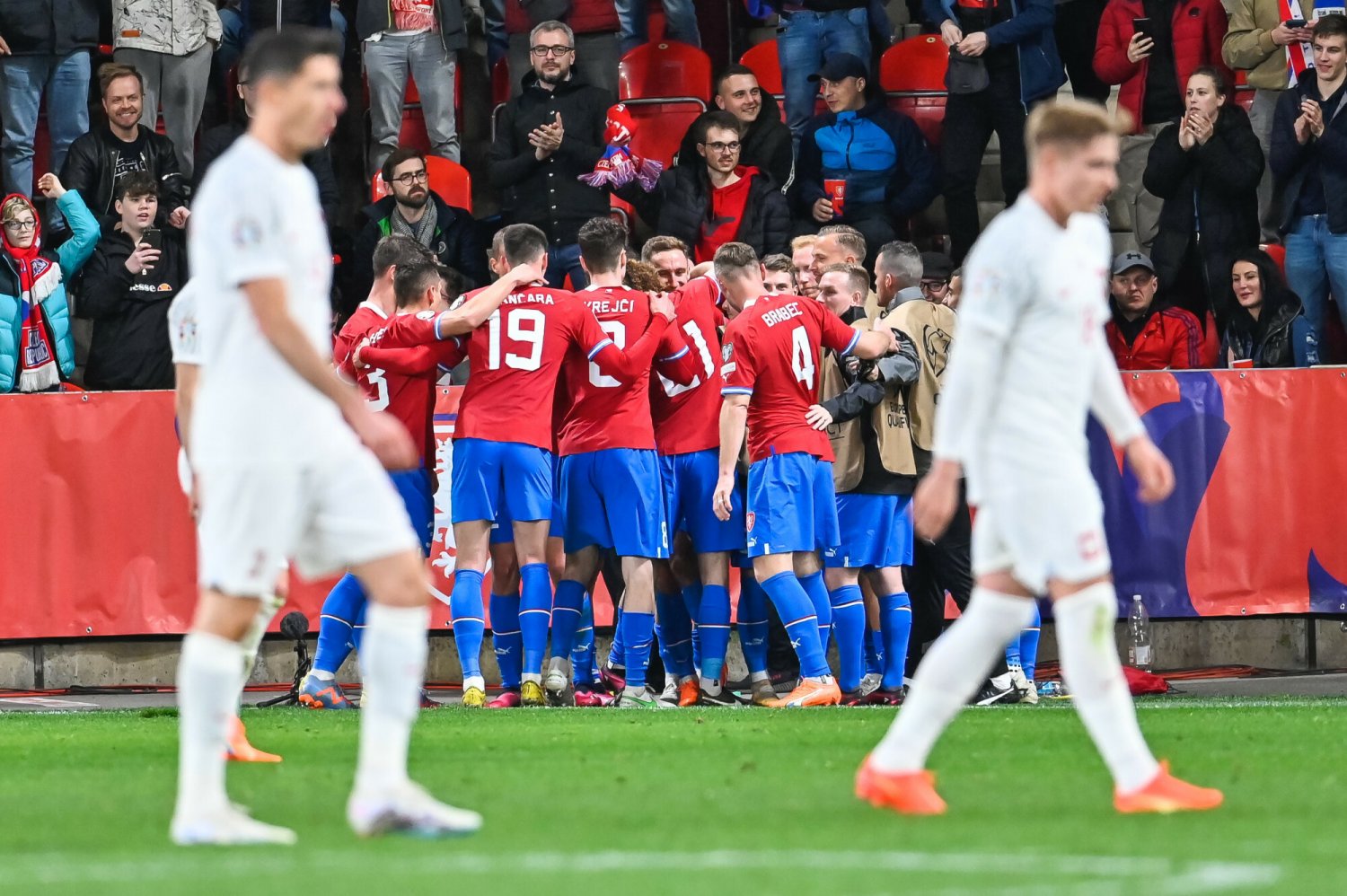 Polska przegrywa z Czechami 0:3.