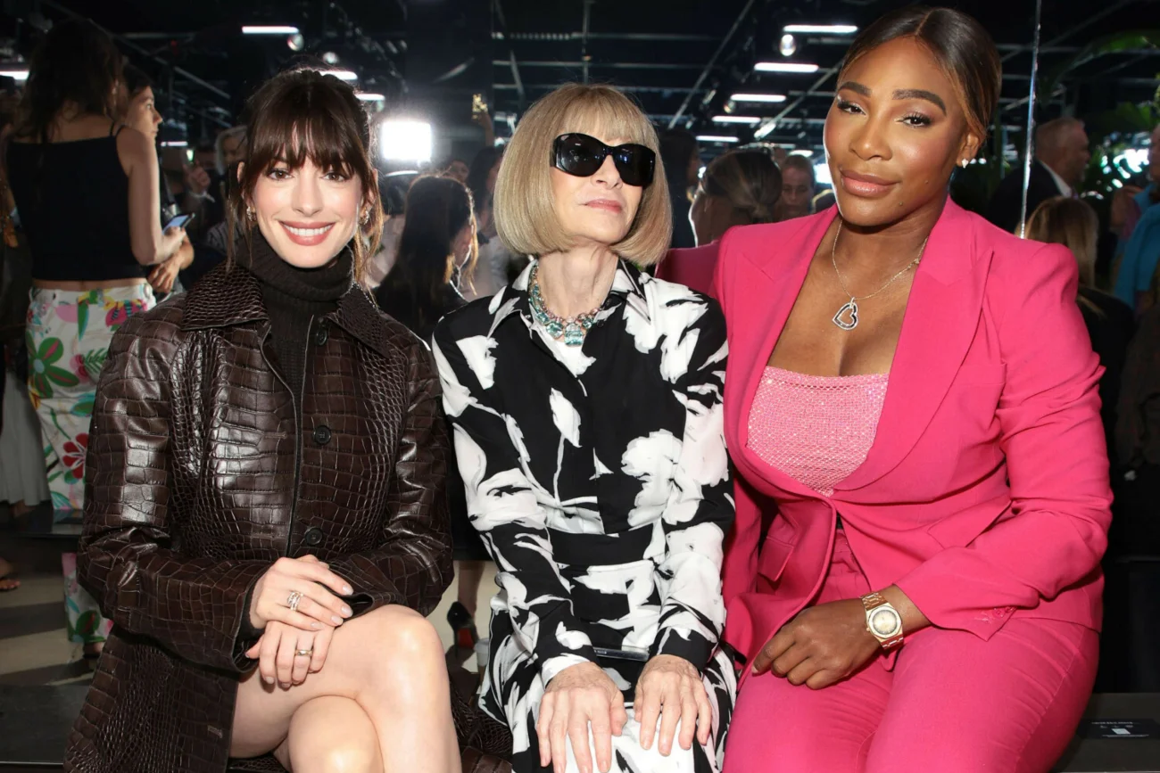 Anne Hathaway, Anna Wintour i Serena Williams.
