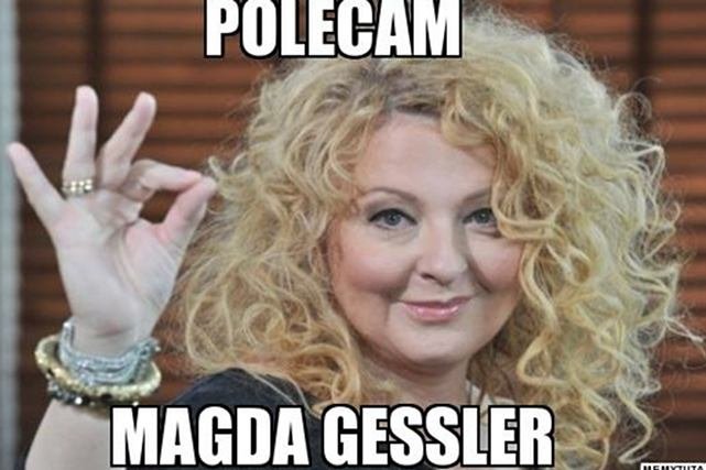 Magda Gessler w social media