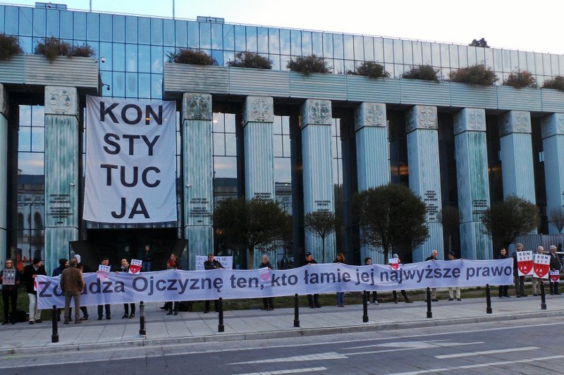 MSZ zaklina rzeczywistość i uważa, że decyzja TSUE w sprawie polskich sądów ma charakter prowizoryczny.