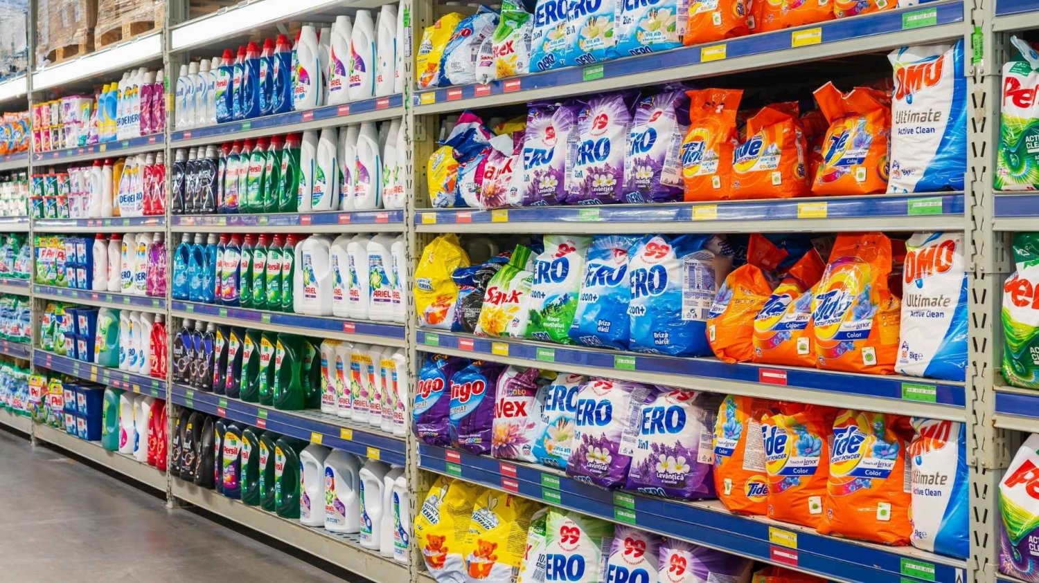 Promocja na chemię domową w Lidlu i Biedronce.