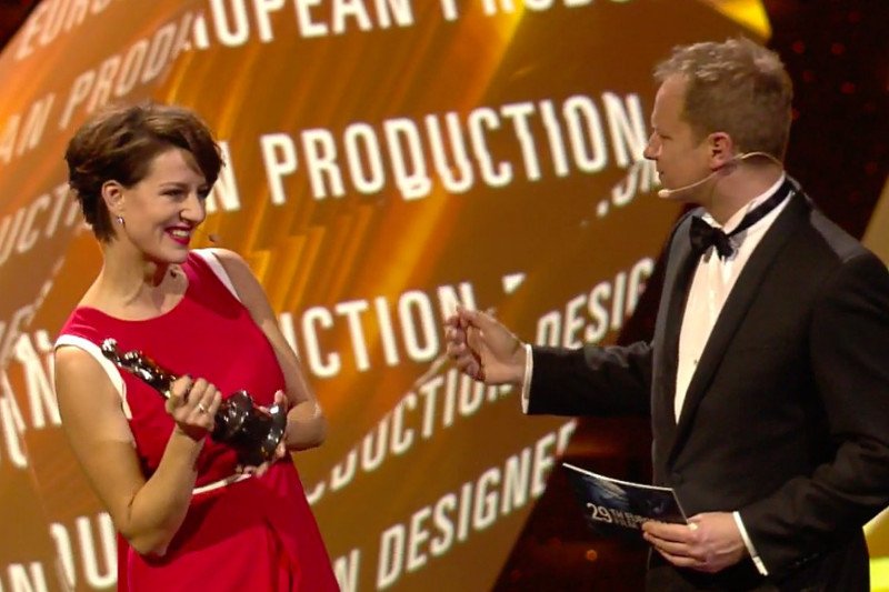 Maja Ostaszewska i Maciej Stuhr podczas gali we Wrocławiu.