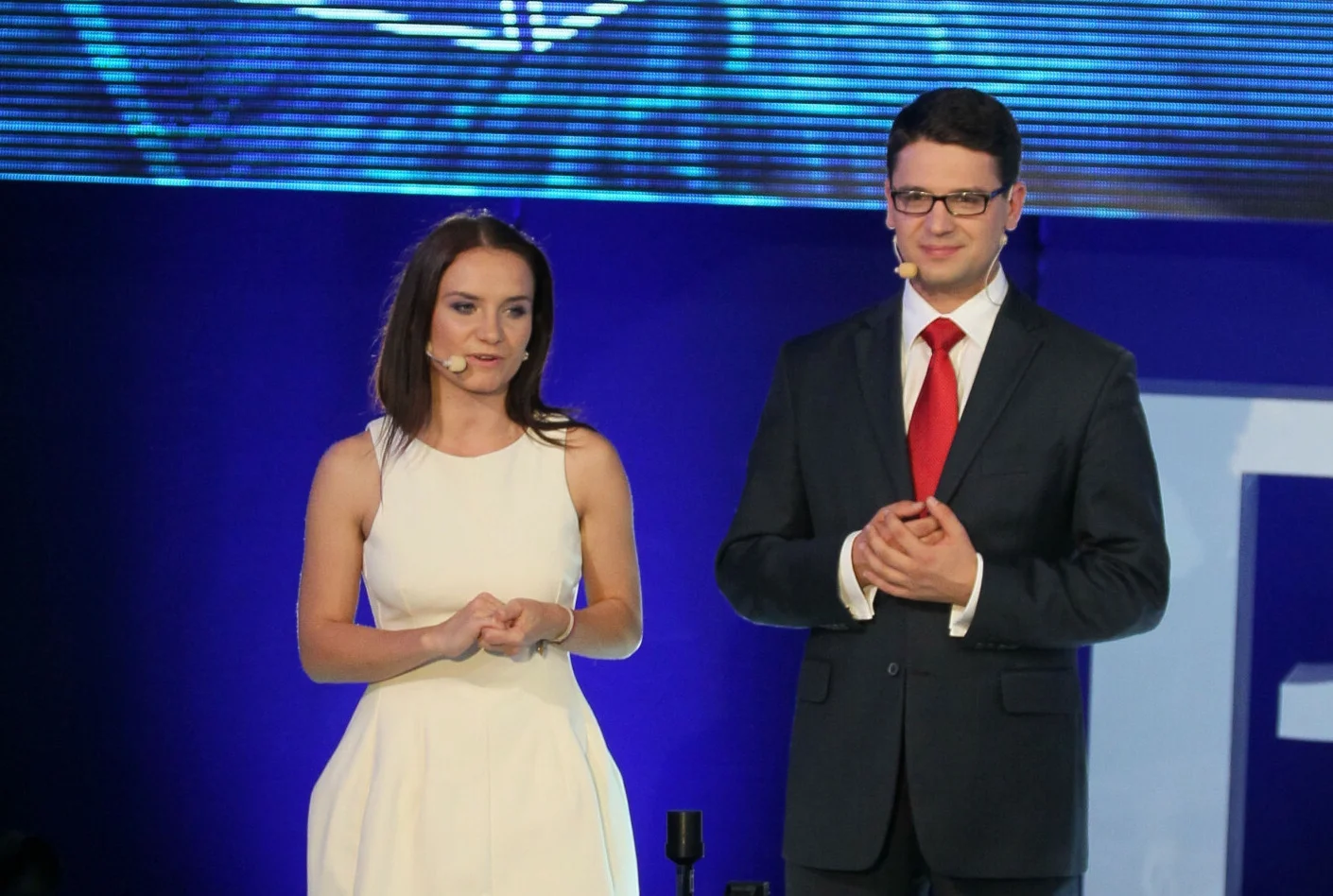 Ilona Klejnowska i Mariusz Antoni Kamiński